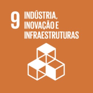 Ícone do Objetivo de Desenvolvimento Sustentável 9: Indústria, Inovação e Infraestruturas