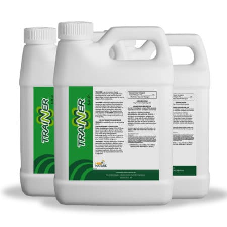 Trainer biostimulant by Hello Nature improves root growth and stress resistance using Plant Stimulating Peptides