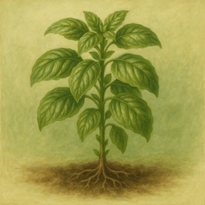 Adaptation of basil to salt stress
