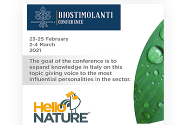 Hello Nature/Italpollina alla Biostimolanti Conference 2021