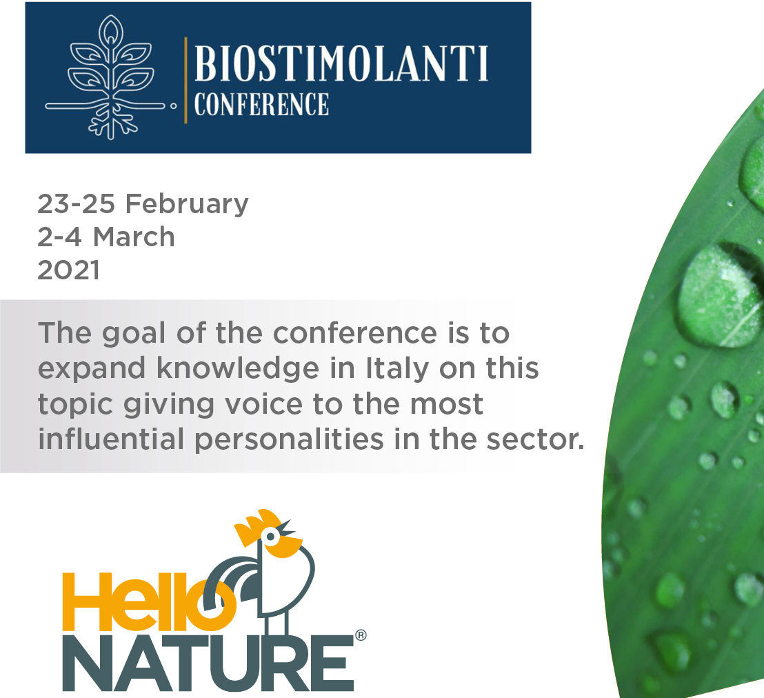 Hello Nature/Italpollina alla Biostimolanti Conference 2021